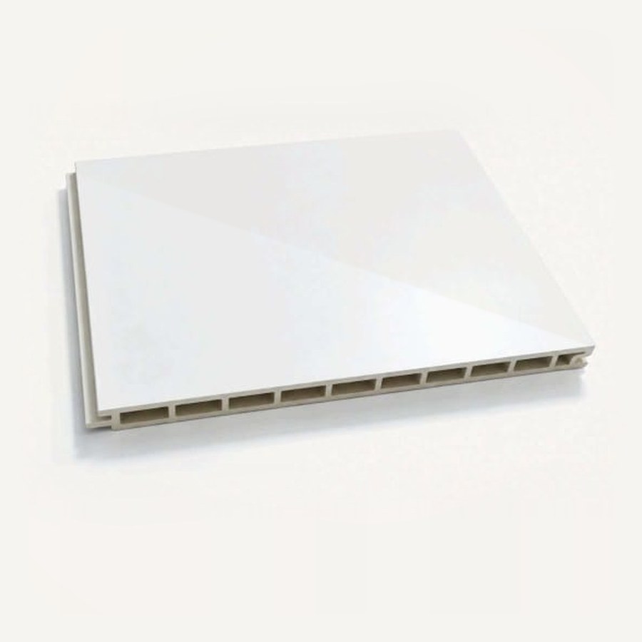 Panel Datar motif JC-B10 — Putih polos