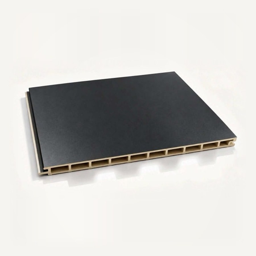 Panel Datar motif J-H09 — Hitam polos