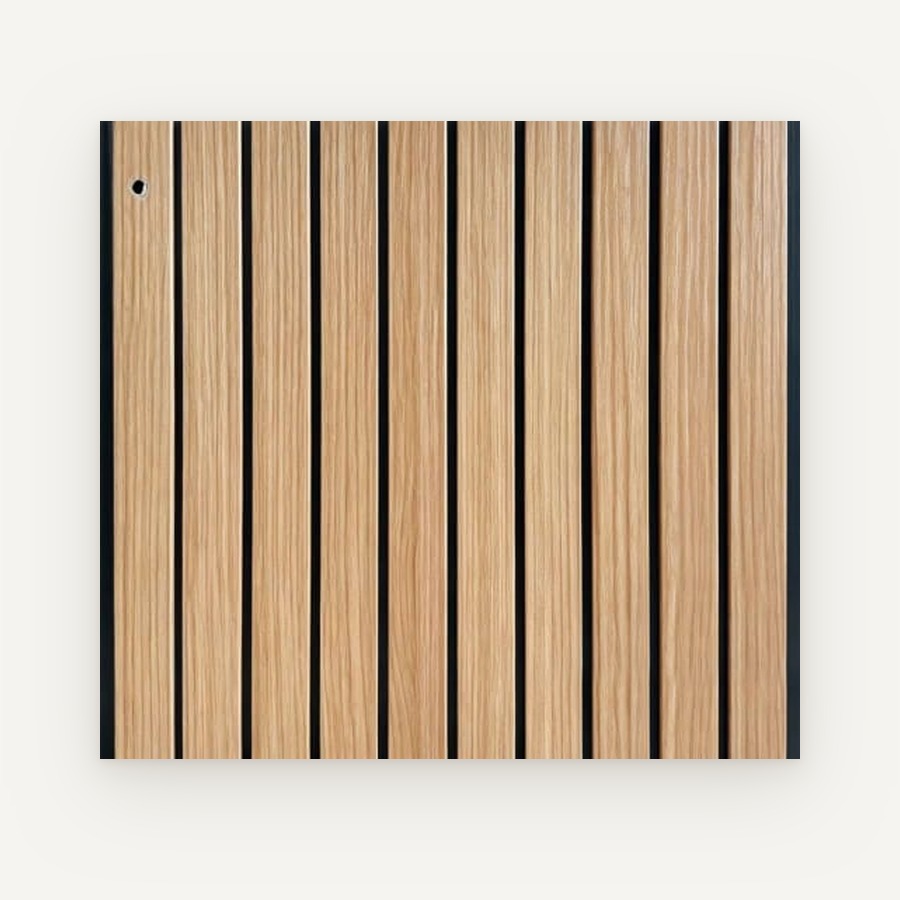 Panel Kisi motif JC-M06 — Kayu terang bergradasi